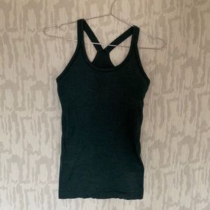 Dark green lululemon tank top 4
